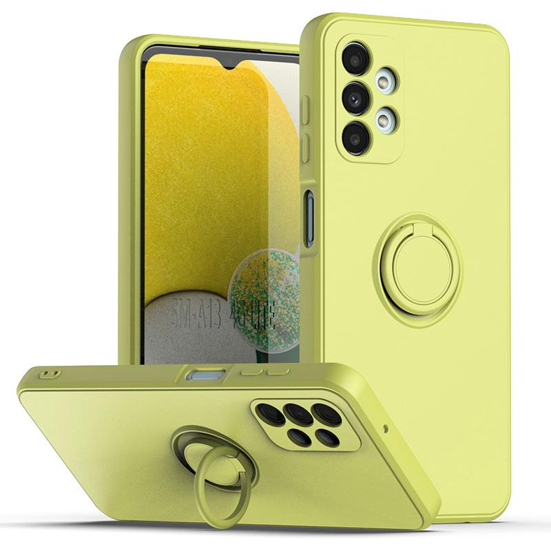 With Ring Holder Phone Case for Samsung Galaxy S24 Ultra S23 S22 S21 Plus A13 A52 A53 A54 TPU Soft Back Cover