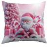 New Christmas Pillow Cover Polyester Christmas Tree Print Home Cushion Cover Living Room Sofa Cushion Cover