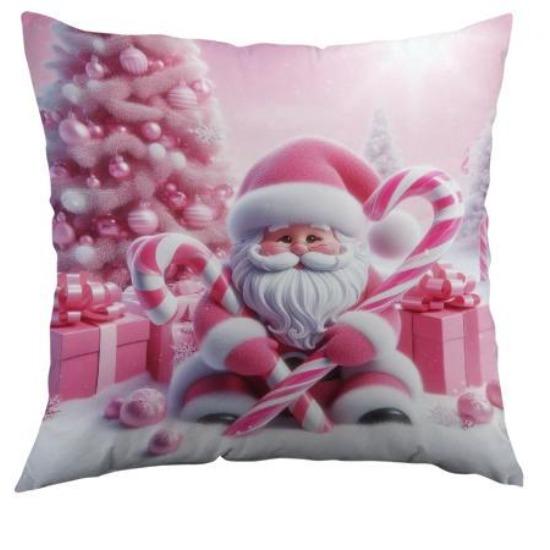 New Christmas Pillow Cover Polyester Christmas Tree Print Home Cushion Cover Living Room Sofa Cushion Cover