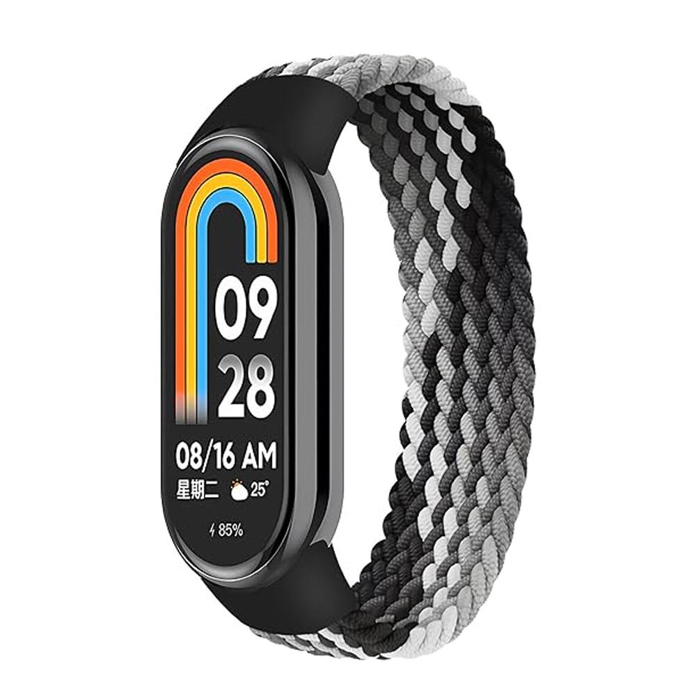 Ремешки для Xiaomi Mi Band 10 9 8 NFC miband умные часы аксессуары Запасной ремень Плетеный браслет correa mi band 10 ремешки