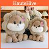 Cartoon Plush Lion Toy Animal Stuffed Doll Cute Bedroom Decoration Kids Gift