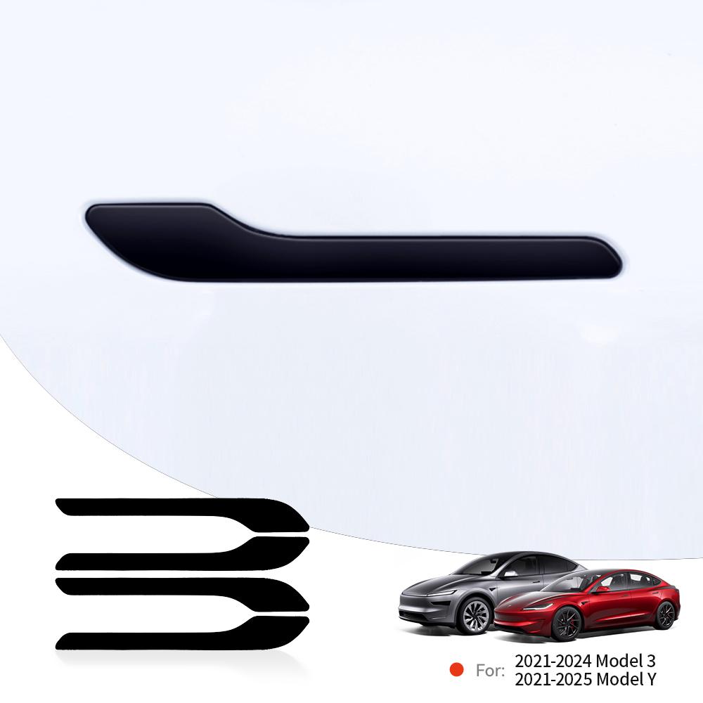 YZ for Tesla Model 3 Y Highland 2021-2026 of the door handle patch door handle modification accessories ABS Protector Sticker