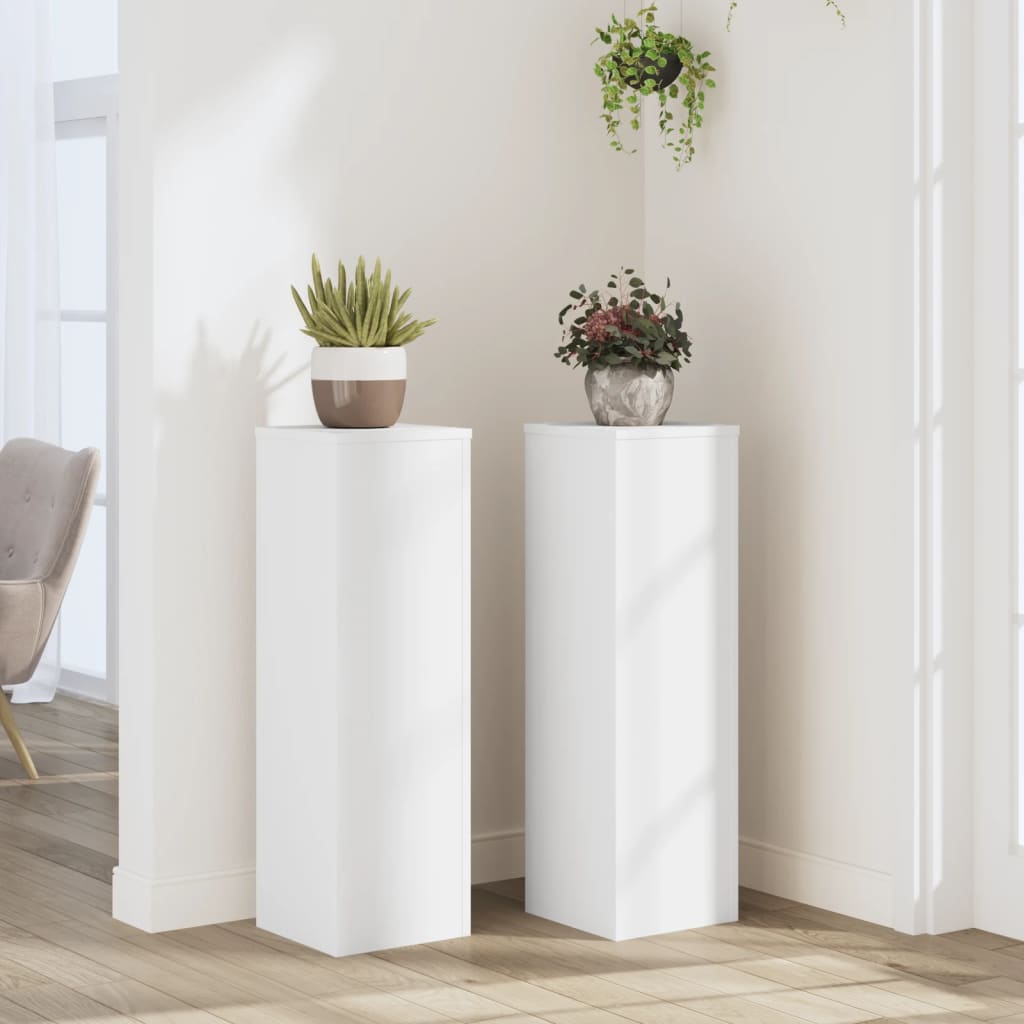 2pcs Entrance Plant Stand, Wedding Decoration Stand, Flower Pot Stand, Living Room Display Stand, Speaker Stand 25x25x80cm