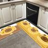 Моющийся кухонный напольный коврик для гостиной, длинный ковер для спальни, коврик для ванной комнаты, входной коврик для туалета, противоскользящие впитывающие коврики против усталости