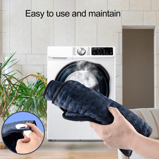 Heating Blanket Timing Function 6 Gears Rapid Thermal Temperature Control EU Plug LED Display Soft Electric Heating Pad for Home