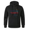 Long Sleeve Hooded Sweatshirt Autumn Gray Black Teens Sportswear Hoodie