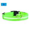 Светодиодный светящийся ошейник, регулируемый светящийся безопасный ошейник для маленьких домашних животных для уличных товаров для собак