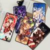 Чехол для Xiaomi Mi Poco X3 NFC X4 Pro F3 F4 GT M4 M3 F1 C40 11 Lite 11T, мягкий силиконовый чехол для телефона, чехол для телефона Genshin Impact, чехол для девочек