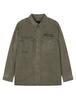 BUCKAROO Pigment Shacket Dark Khaki