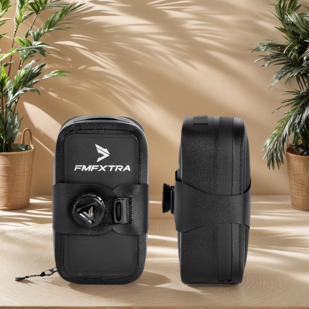 Велосипедная сумка под сиденье, велосипедная нарамная сумка на ремешках, замок-кнопка, велосипедная сумка, водонепроницаемая велосипедная подседельная сумка для горных и шоссейных велосипедов