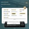 Deli Home A3 Photo Laminator CN plug (adapter included)