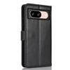 For Google Pixel 8 Case Textured Leather Wallet Phone Cover with Strap