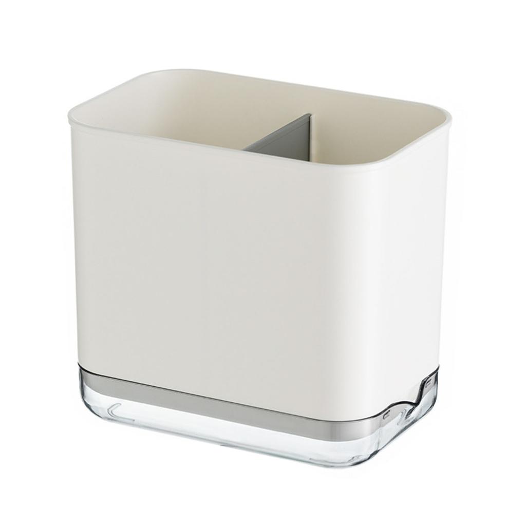 Utensil Holder Cutlery Drainer Rack Compartment Spoon Chopsticks Fork Drainer Caddy for Kitchen