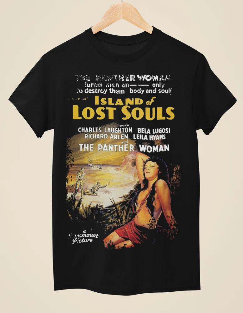 The Island Of Lost Souls (1932) Movie Poster Inspired Unisex Black TShirt