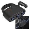 Convenient USB Charging Cars Trucks Overcharging Multi Socket Voltage Compatibility Way Car Splitter Car Charger Adapter