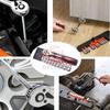 12 шт. 1/4'' 3/8'' 1/2'' набор торцевых ключей удлинитель многофункциональный трещоточный набор гаечных ключей ручной инструмент для ремонта автомобилей мотоциклов