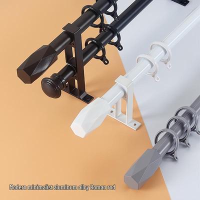 Римский карниз из утолщенного алюминия - Двойной/Одинарный с боковым креплением