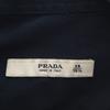 Prada Сделано в Италии Хлопковая рубашка с длинным рукавом 39 Темно-синяя Мужская Б/У