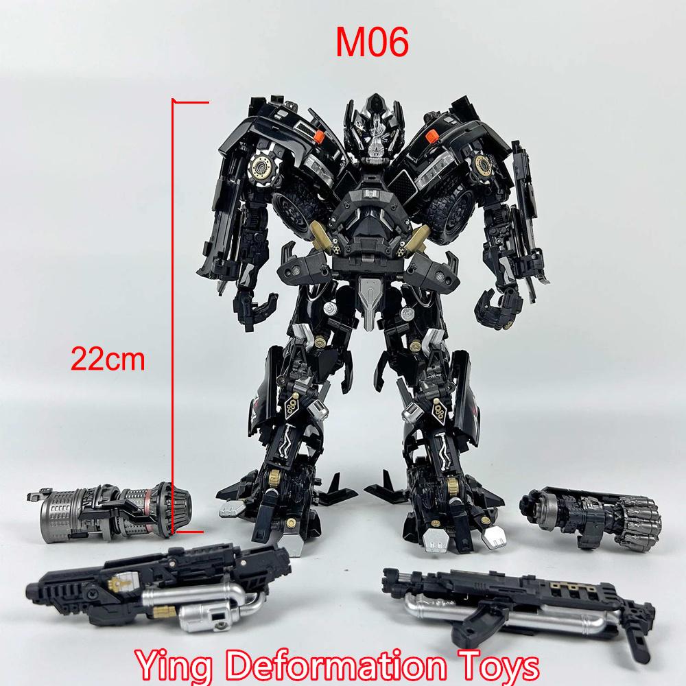 Черный Яблочный Железный Прайм M06 Трансформер Игрушки Weijiang Увеличенный MPM06 Модель Автоботы M-06 Трансформирующийся Автомобиль Фигурка Робота