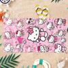 1pc Hello Kitty Beach Towel, Quick-Dry Lightweight Print Towel for Swimming, Surfing, Camping, Unisex Holiday Gift