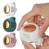 Mini Clip Fan Portable Neck Waist Fan Electric Air Cooling Fan 900mah USB Bladeless Fan Portable Air Cooler for Outdoor Home