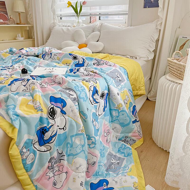 SNOOPY Счастливый Посыльный Летнее Одеяло