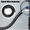 Cable Holder Flame Retardant Pipe Protection Line Organizer Spiral Wire Organizer Wire Protector