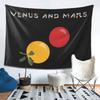 Venus And Mars Minimalist Album Cover Tapestry Wall Hanging Aesthetic Home Decor Tapestries for Living Room Bedroom