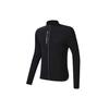 Fila Athletics Golf Outdoor Sports Logo Solid Color Knitted Long Sleeve Jacket Men Jackets Deep-Black A11M235502F-BK