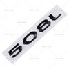Suitable for rear trunk modification of the new q333 Black Knight 408 4008 508 5008 508L GT car sticker EMBLEM 333q