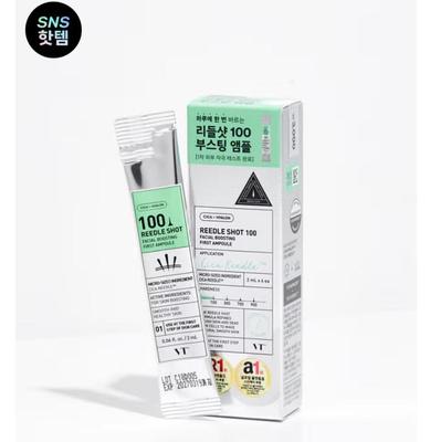 VT Reedle Shot 100 Ampoule Set | Микроигольчатый усилитель для гладкой и сияющей кожи