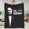 The Godfather Blanket Film Rose Mafia Camping Flannel Bedding Throws Warm Soft Bedroom Custom DIY Bedspread Gift