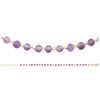 [R4106] - Gold Plated Bracelet 'Mineralia' Golden Amethyst - 3 Mm