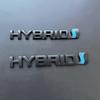 hxqgn9 3D Metal HYBRID Logo Side Fender Rear Trunk Emblem Badge Car Sticker Decals For Toyota Prius Camry Crown Auris Rav4s TRD