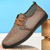 Мужская обувь Летние мягкие мокасины Ленивые туфли Легкие удобные сетчатые повседневные туфли Мужские кроссовки Теннис