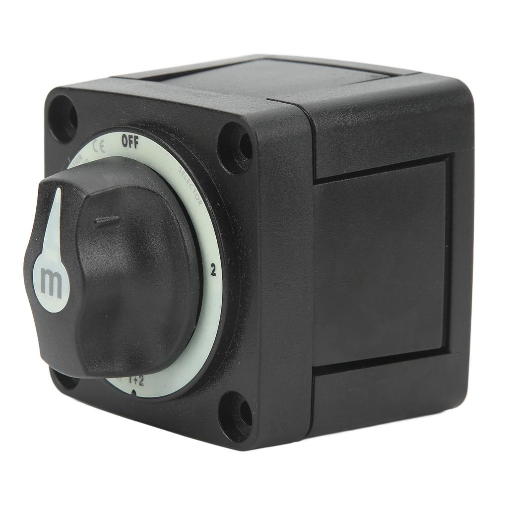 Переключатель выбора аккумулятора для морского судна, 4-позиционный выключатель цепи питания для катера, автофургона