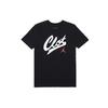Air X Clot Collab Printed Round Neck Short Sleeve T-Shirt Men Tops Black AV6260-010
