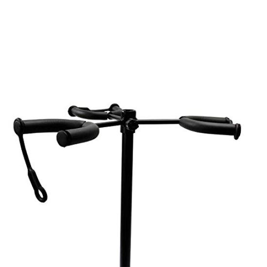 Fangzi Adjustable Stand with 3 Holders for and Bass Stringed Floor Tripod Bracket Multi-Guitar Acoustic, Electric, Guitars, Instruments,