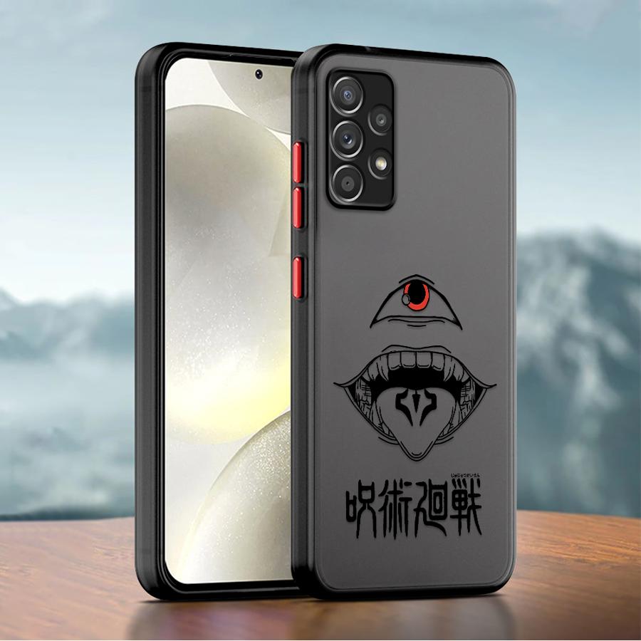Мягкий чехол с изображением Сукуны из Jujutsu Kaisen для Samsung Galaxy A23 A32 A15 A52 A16 A33 A54 A22 A73 A24 A34 A53 A21s A72 A25 A31