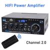 50-ваттные 2.0-канальные Hi-Fi усилители мощности с поддержкой Bluetooth 5.0, USB-воспроизведением и входами для домашнего кинотеатра