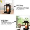 Outdoor Candle Holder Lawn Camping Candle Lantern Fashion Hanging Lantern  Garden