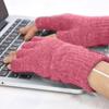 Перчатки с подогревом от USB, перезаряжаемые от USB нагревательные варежки, зимние моющиеся полугрелки для рук, электрические термоперчатки для холодной погоды