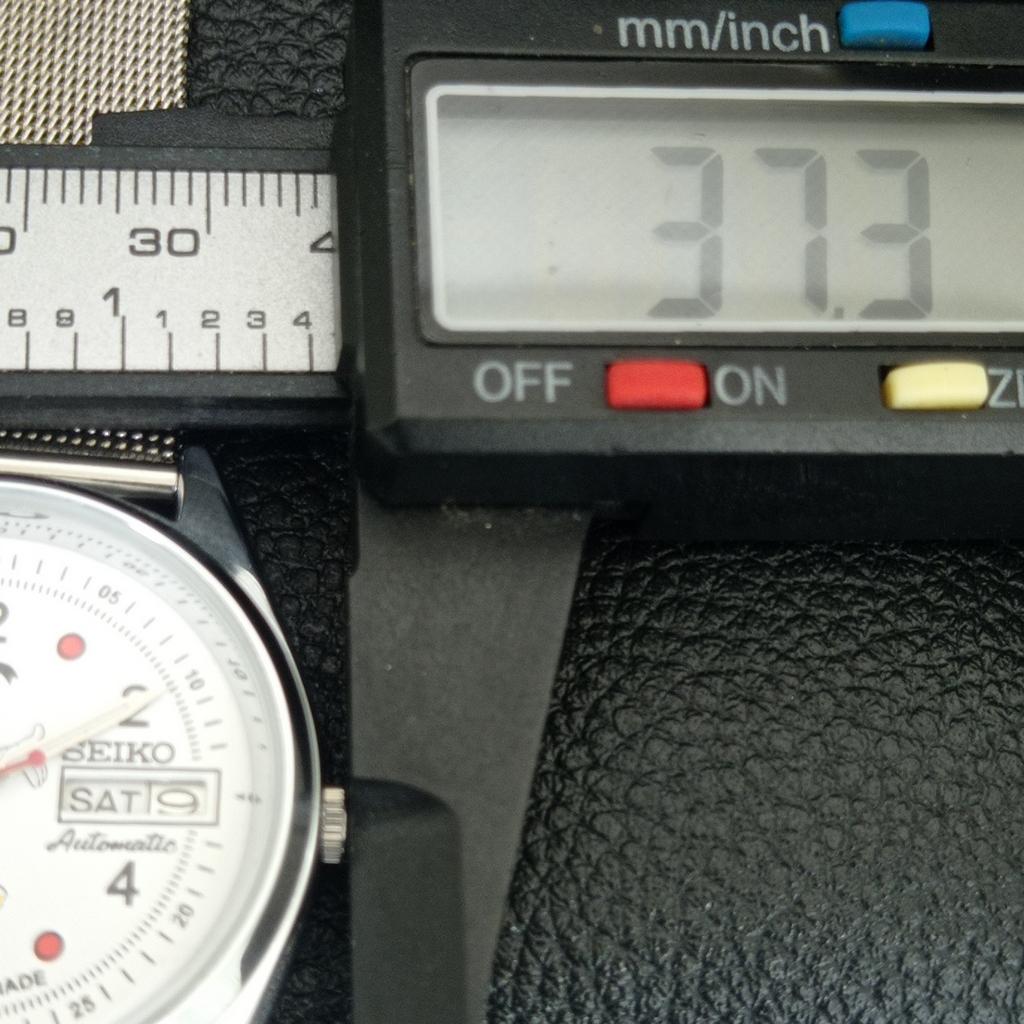 ОТРЕМОНТИРОВАННЫЕ ЯПОНСКИЕ МУЖСКИЕ ВИНТАЖНЫЕ АВТОМАТИЧЕСКИЕ ЧАСЫ SEIKO 6309A БЕЛЫЙ ЦИФЕРБЛАТ a443087-1