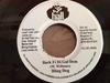 7inch Record BLING DAWG - Bark Fi Di Gal Dem NONE Hall Production 2002 Jamaica Reggae, Ska & Dub Used