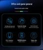 Бесшумная беспроводная Bluetooth-игровая мышь Wrangler для офиса и киберспорта