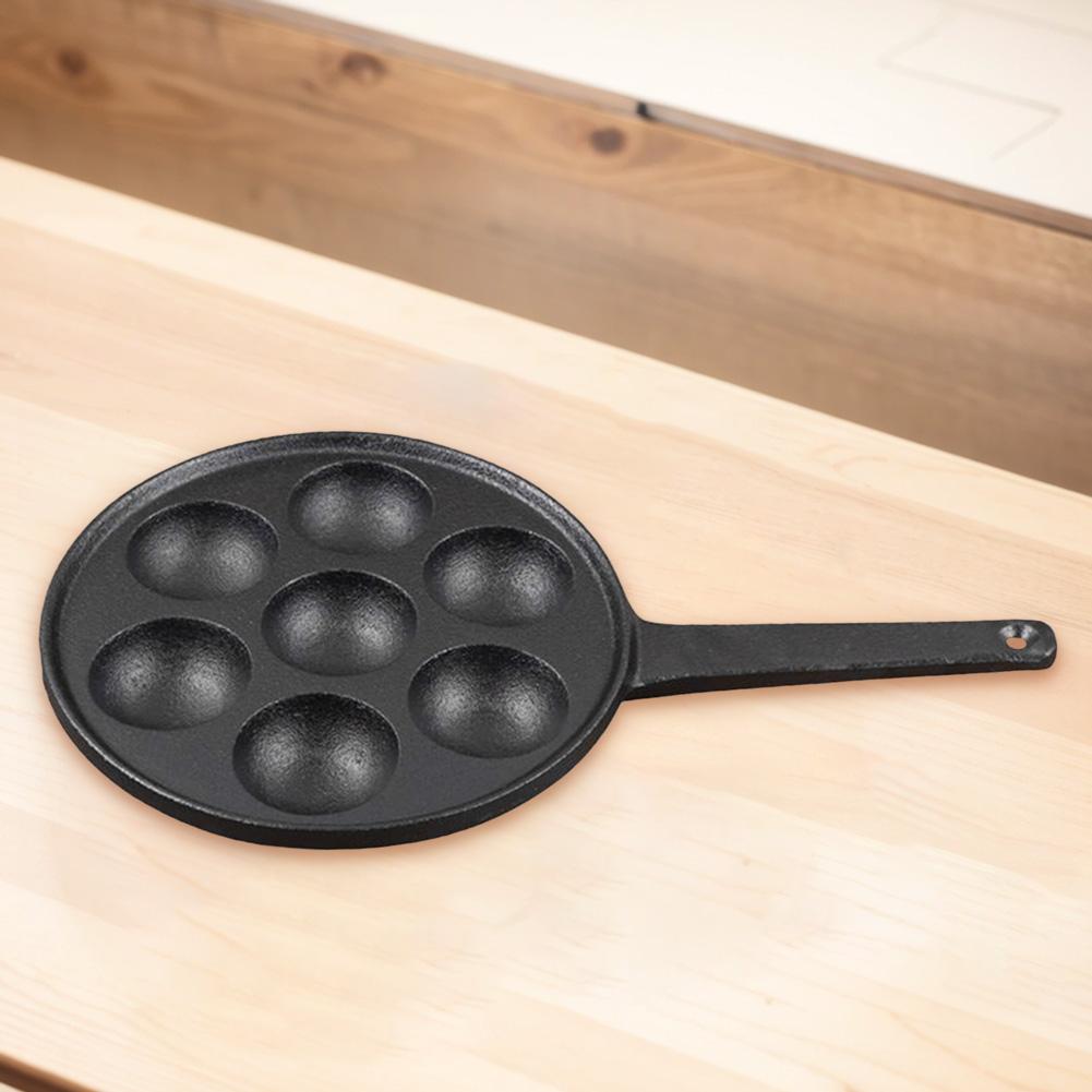 7 отверстий Takoyaki Grill Pan Plate Antistick Octopus Ball Maker Takoyaki Maker Home Cooking Формы для выпечки Mold Tray Кухонные гаджеты
