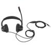 RJ9 Phone Headset Built In HD Microphone Binaural Office Headset Support Speaker Volume Adjustment