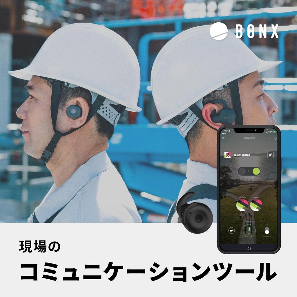 BONX BOOST Полный комплект Профессиональная рация с Bluetooth-наушником, совместимым с приложением