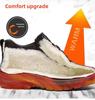 Men's Autumn Winter High-top Cotton Boots Warm Velvet for Outdoor Mountaineering, Casual Sports Shoes.