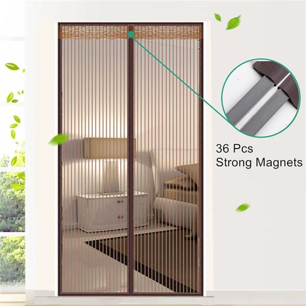 Anti-mosquito Nets for Doors Kitchen Curtains Insect Protection Magnetic Durable Washing Car Fly Mesh Magnets Separators Screens